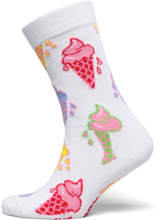 Ice Cream Sock Lingerie Socks Regular Socks White Happy Socks