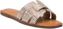 "Elenaa Shoes Summer Shoes Flat Sandals Beige ALDO"