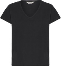 "Evenyepw Ts Tops T-shirts & Tops Short-sleeved Black Part Two"