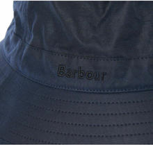Blå Barbour Wax Sports Hat Hodeplagg