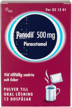 Panodil pulver till oral lösning 500 mg 12 dospåsar