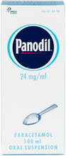Panodil oral suspension 24 mg/ml 100 ml