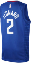 Kawhi Leonard Clippers Icon Edition Older Kids' Nike NBA Swingman Jersey - Blue