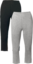 Capri-leggings med stretch (2-pack)