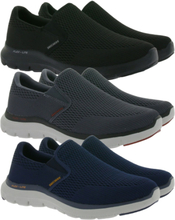 Skechers Flex Advantage 4.0 Mattus Sneaker vegane Turnschuhe mit Air-Cooled Memory Foam-Innensohle 232239 Schuhe Schwarz, Grau, Navy