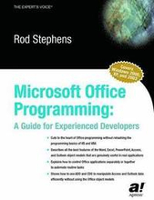Office Programming: A Guide for Experienced Developers