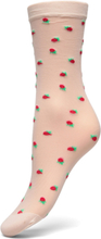 Jenny Nylon Socks Lingerie Socks Regular Socks Cream Mp Denmark