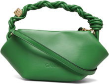 "Ganni Bou Bag Mini Designers Top Handle Bags Green Ganni"