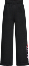 Nkg Floral Fleece Wide Leg Pan / Nkg Floral Fleece Wide Leg Sport Fleece Outerwear Fleece Trousers Black Nike