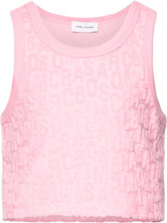 Undershirt Tops T-shirts Sleeveless Pink Little Marc Jacobs