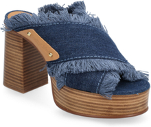 Prue Designers Heels Heeled Sandals Blue See By Chloé
