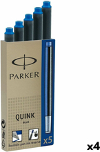 Bläckpåfyllning för penna Parker Quink Ink 5 Delar