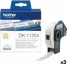 Etiketter på rulle Brother DK-11204 17 x 54 mm