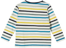 s. Olive r Langærmet skjorte off- white - stripes