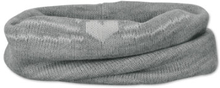 Sterntaler Vendbart strikket halstørklæde til påsætning sølv melange