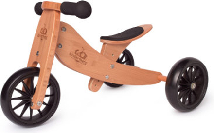 Kinderfeets ® 2-i-1 trehjulet cykel lille tot, bambus