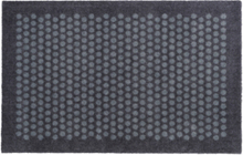 Floormat Polyamide, 90X60 Cm, Dot Design Home Textiles Rugs & Carpets Door Mats Grå Tica Copenhagen*Betinget Tilbud