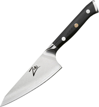 Alpha-Royal Japanese Serie 4,5" Honesuki-kniv damaskus-stål
