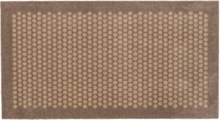 Floormat Polyamide, 120X67 Cm, Dot Design Home Textiles Rugs & Carpets Door Mats Beige Tica Copenhagen*Betinget Tilbud