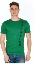 Grønn bomulls-t-skjorte