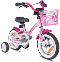 PROMETHEUS BICYCLES® HAWK Børnecykel 12 , Rosa-Hvid