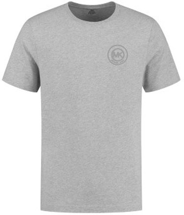 Michael Kors Peached Jersey Crew Neck T-shirt Grau Baumwolle Large Herren