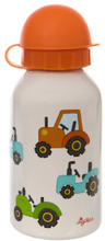 sigikid ® Drikkeflaske i rustfrit stål 350 ml traktor bg