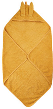 Pippi Håndklæde med hætte Mineral Yellow 83 x 83 cm