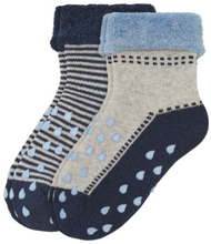 Camano sokker 2-pak ABS blå