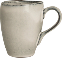 Cup With Handle Nordic Sand Home Tableware Cups & Mugs Coffee Cups Grå Broste Copenhagen*Betinget Tilbud