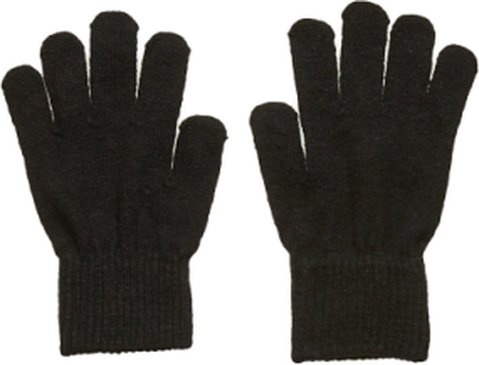 Basic Magic Finger Gloves Accessories Gloves & Mittens Mittens Svart CeLaVi*Betinget Tilbud
