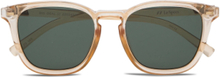 Big Deal Accessories Sunglasses D-frame- Wayfarer Sunglasses Cream Le Specs