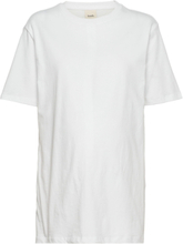 The-Shirt Over D T-shirts & Tops Short-sleeved Hvit Boob*Betinget Tilbud