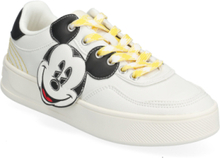 "Shoes Fancy Mickey Low-top Sneakers White Desigual"