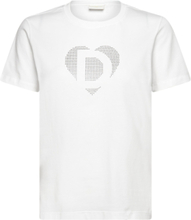 "Ts D Cor T-shirt Top White Desigual"