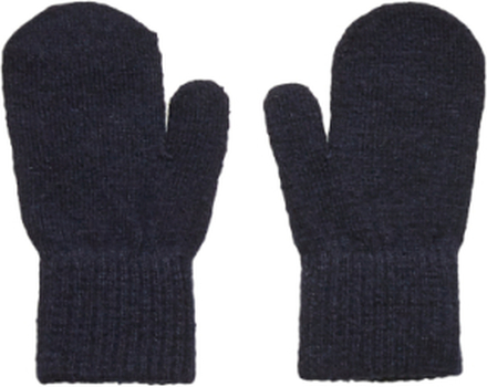 Basic Magic Mittens -Solid Col Accessories Gloves & Mittens Mittens Blå CeLaVi*Betinget Tilbud