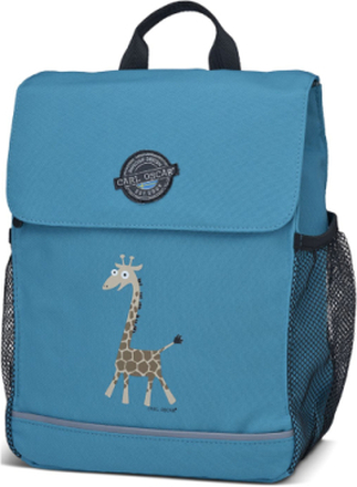 Pack N' Snack™ Backpack 8 L - Turquoise Accessories Bags Backpacks Blå Carl Oscar*Betinget Tilbud