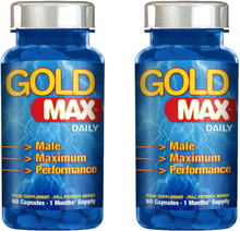 Gold MAX - Blue DAILY 120 kapslar-Ökad Sexlust-Potensmedel-kostt