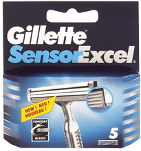 Gillette Gillette Sensor Excel Rakblad 5-pack 3014260216658 Replace: N/A