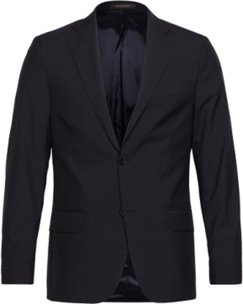 Edmund Blazer Suits & Blazers Blazers Single Breasted Blazers Marineblå Oscar Jacobson*Betinget Tilbud
