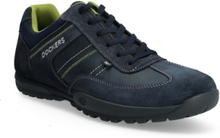 36Ht004-Sporty Men Sneaker Lave Sneakers Blå Dockers By Gerli*Betinget Tilbud