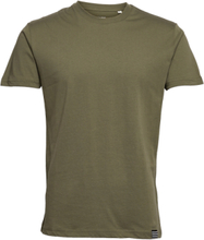 Organic Thor Tee T-shirts Short-sleeved Kakigrønn Mads Nørgaard*Betinget Tilbud