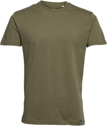 Organic Thor Tee T-shirts Short-sleeved Kakigrønn Mads Nørgaard*Betinget Tilbud