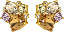 "Emma Sg Golden Accessories Jewellery Earrings Studs Gold Dyrberg/Kern"