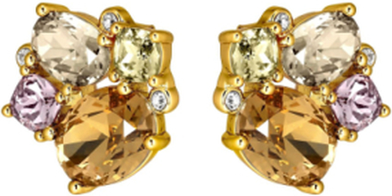 Emma Sg Golden Accessories Jewellery Earrings Studs Gold Dyrberg/Kern