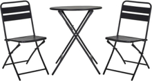 "Cafe Set, Hdhelo, Black Home Outdoor Environment Outdoor Tables Black House Doctor"