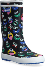 Ai Lolly Pop Theme Shoes Rubberboots High Rubberboots Multi/patterned Aigle