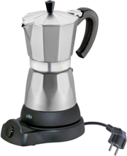 "Elektrisk Kaffemaskine Classico Home Kitchen Kitchen Appliances Coffee Makers Moka Pots Silver Cilio"