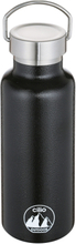 Termoflaske Sort 500Ml Grigio Home Kitchen Thermal Bottles Black Cilio