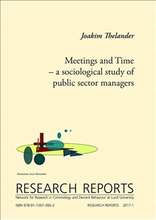 Meetings and Time - a sociological study of public sector managers